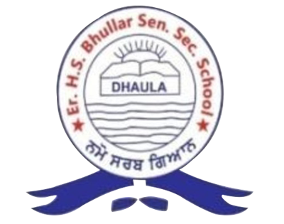 ER H.S. Bhullar Sen. Sec. School, Dhaula (Barnala) logo